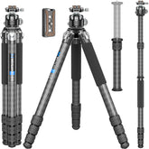 WEYLLAN GX9-85 Heavy-Duty Carbon Fiber Tripod with 85mm Bowl