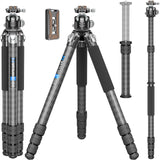 WEYLLAN GX9-85 Heavy-Duty Carbon Fiber Tripod with 85mm Bowl