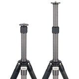 WEYLLAN EC Carbon Fiber Extension Column – 2-Section Tripod/Monopod Adapter