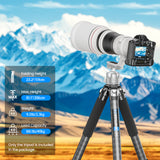 WEYLLAN GX9-85 Carbon Fiber Tripod with 85mm Bowl