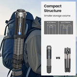 WEYLLAN GX9-85 Carbon Fiber Tripod with 85mm Bowl