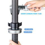 WEYLLAN TZ4 Professional Carbon Fiber Lifting Tripod Center Column