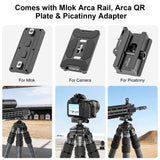 WEYLLAN HN403 Lightweight Carbon Fiber Shooting Tripod - Essential for Outdoor Hunting, Precision Shooting & Field Trips